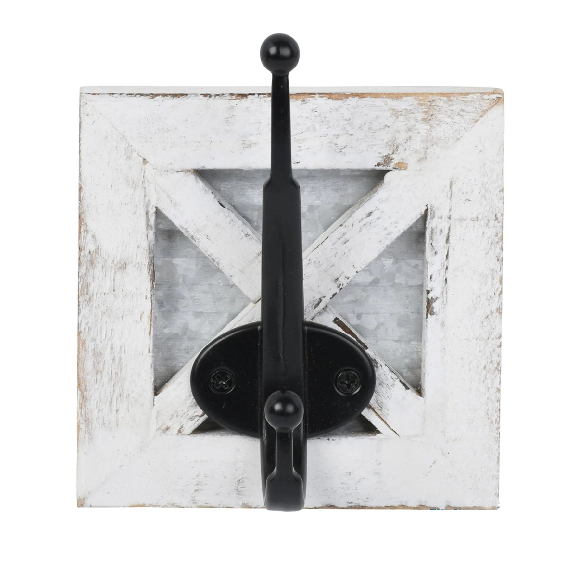 2 or 4 Piece Barn Door Rustic Wall Hooks