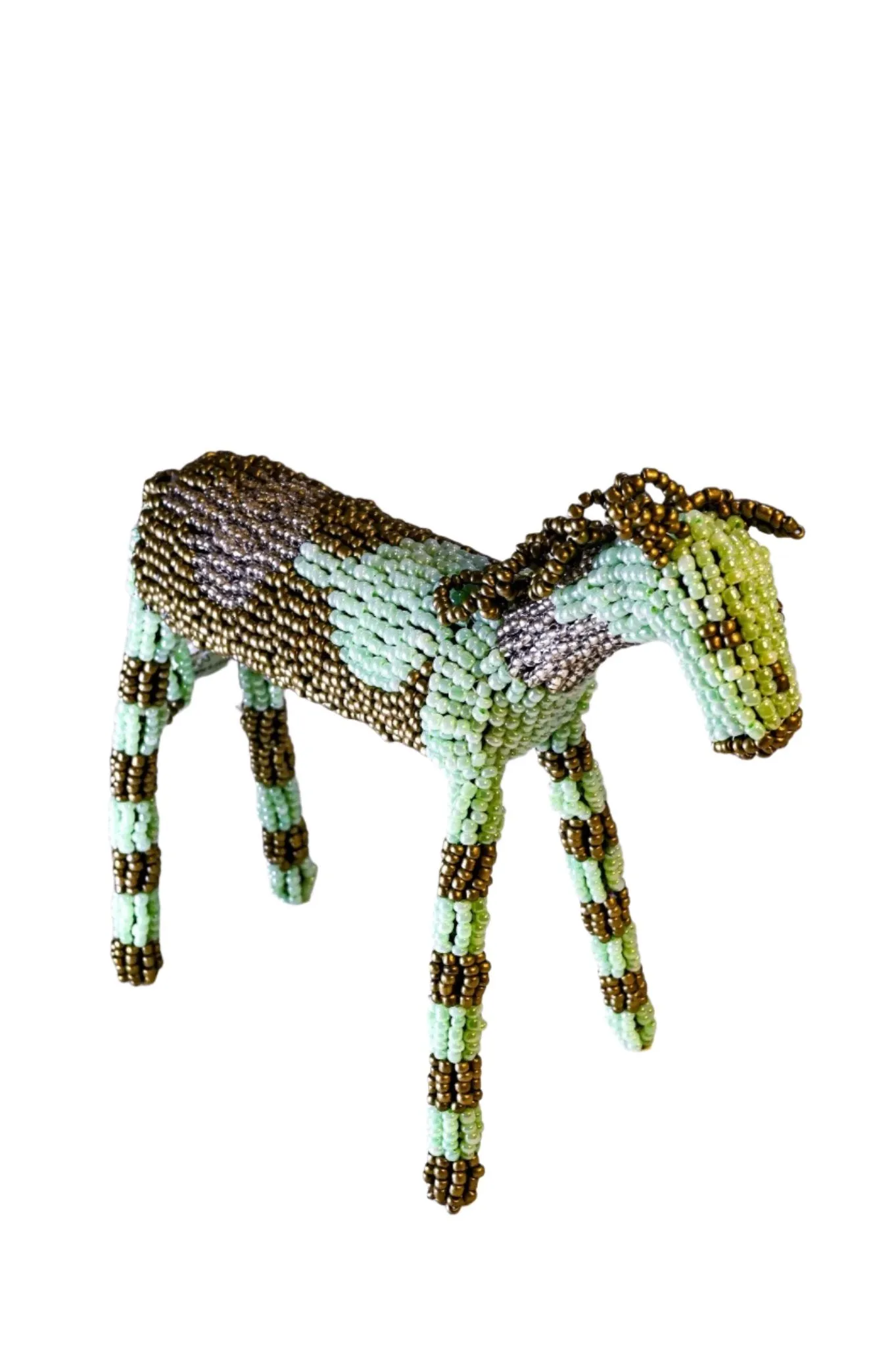 7" Beaded Horse
