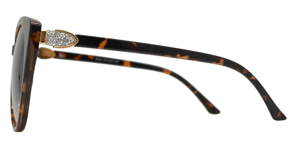 8840 - Fashion Cat Eye Sunglasses with Rhinestones