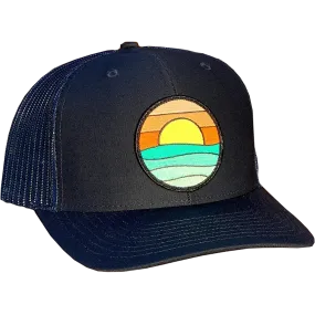 Curved Brim Trucker with Serenity Patch