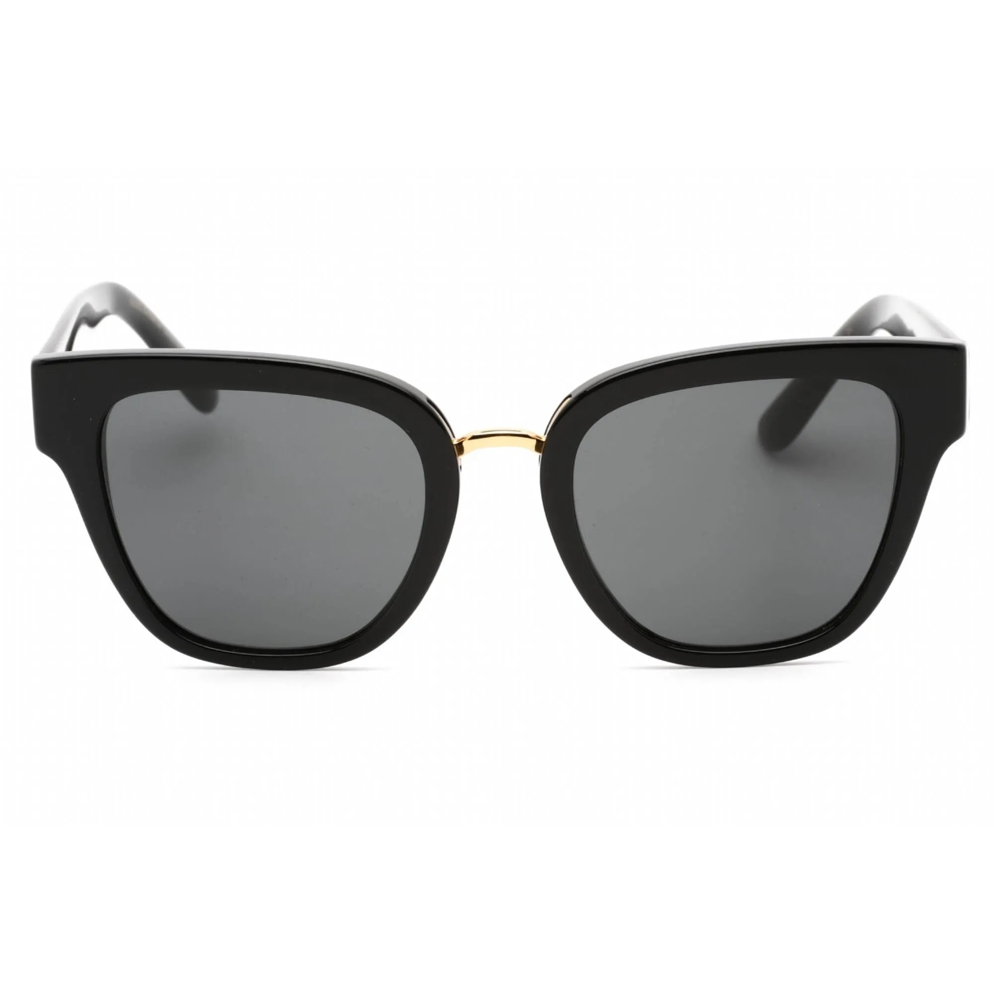 Dolce & Gabbana Women's Sunglasses - Full Rim Black Plastic Cat Eye | 0DG4437 501/87