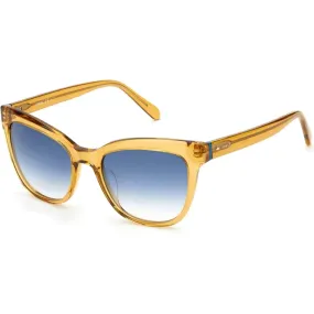 Fossil Unisex Sunglasses - Crystal Beige Plastic Cat Eye Frame | FOSSIL FOS 2111/S S