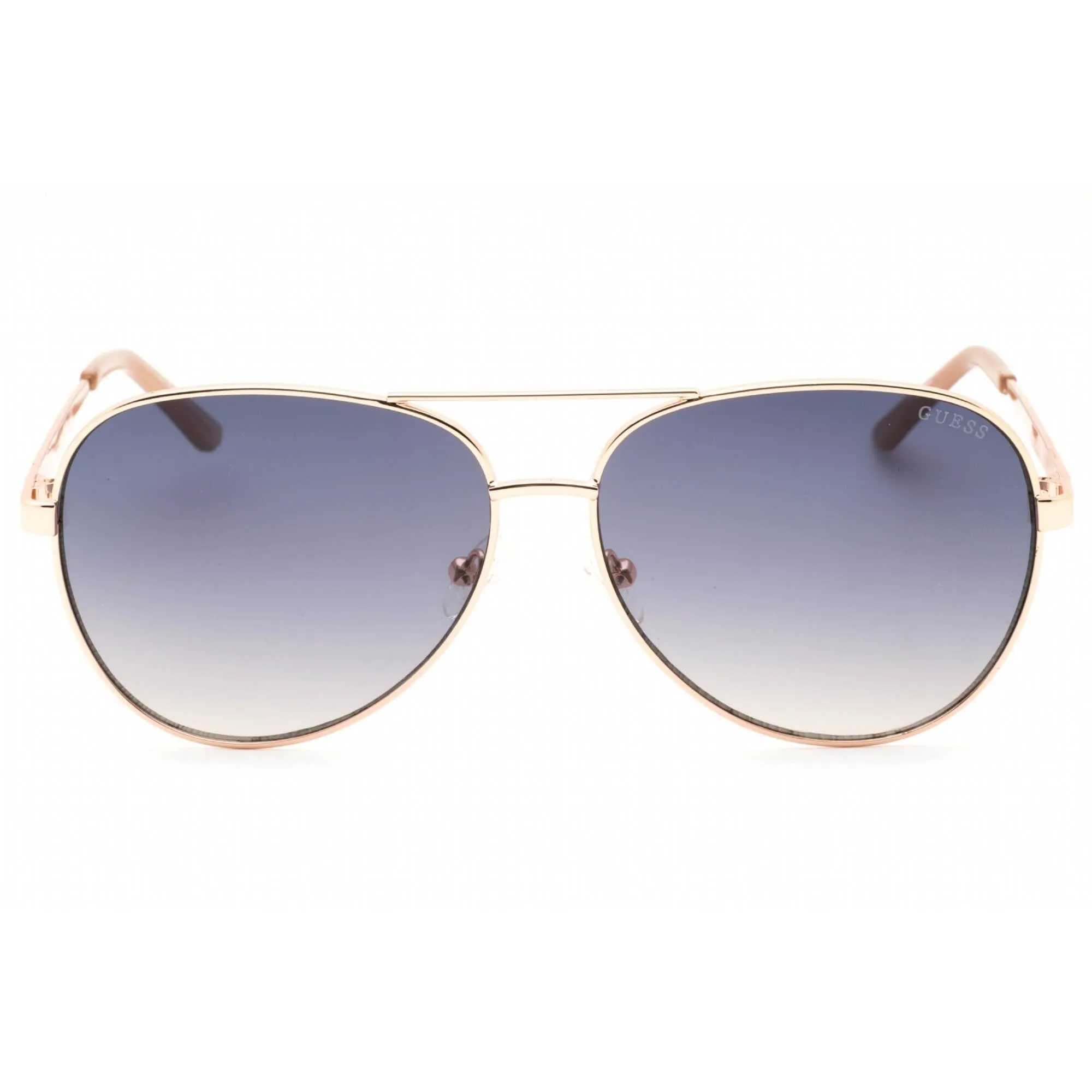 Guess Factory Women's Sunglasses - Shiny Rose Gold Metal Frame | GF6181 28W