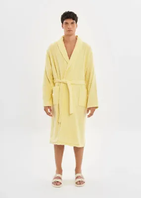 Lime Velour Bathrobe