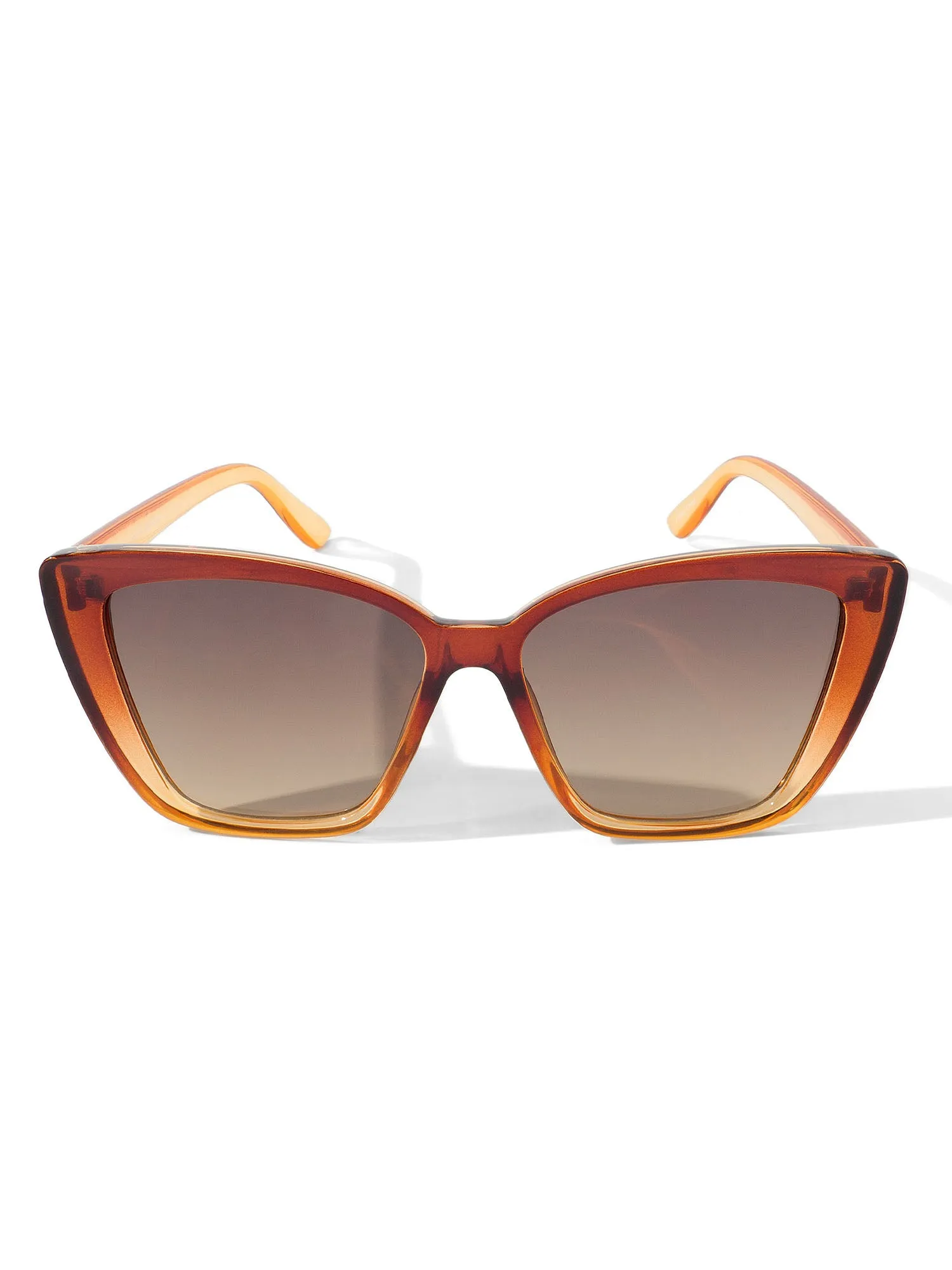 Ombre Cat-Eye Full Rim Sunglasses