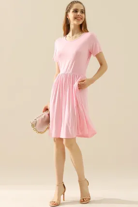 Vero - Robe côtelée avec poches